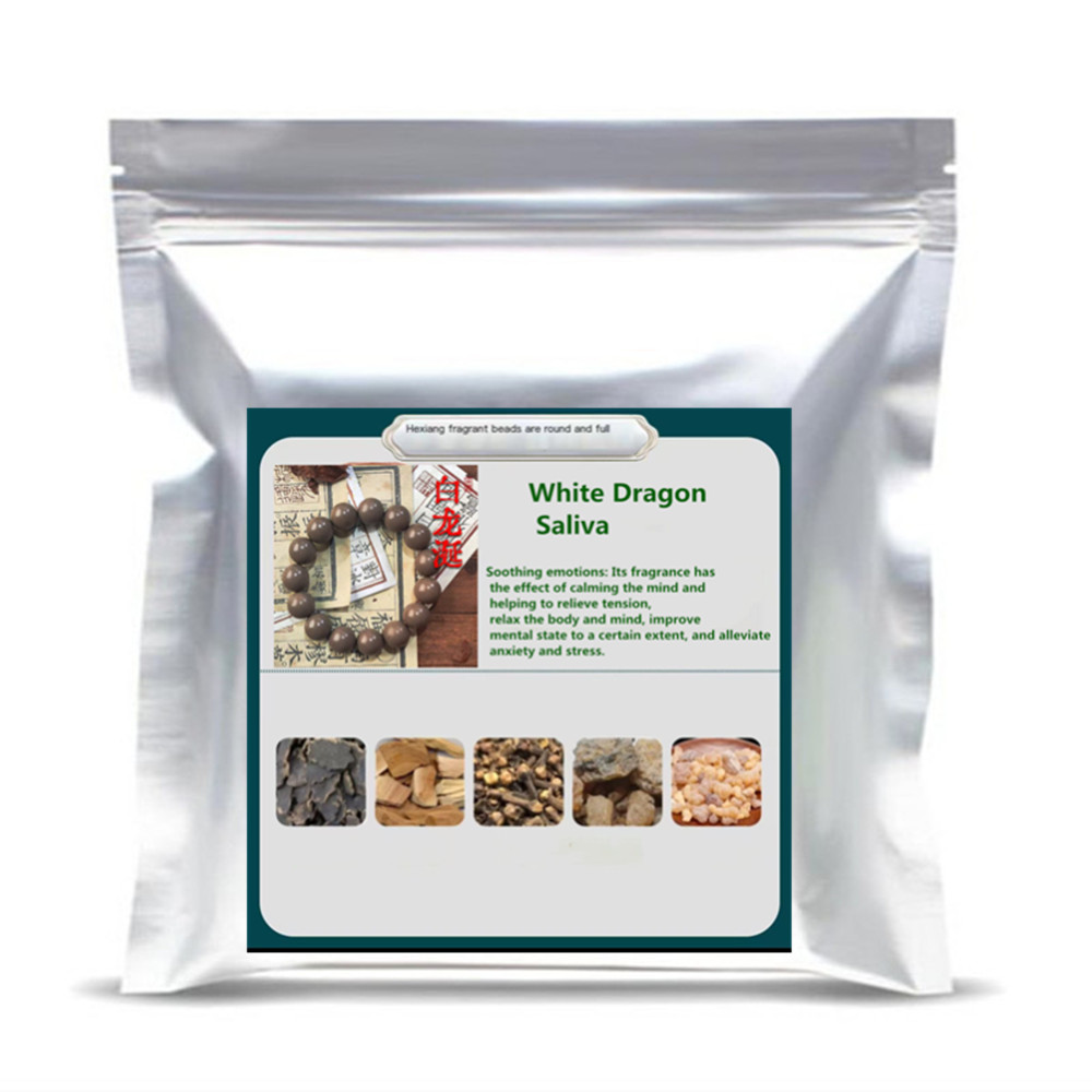 White Dragon Saliva 23 Fragrance beads handmade Natural Bai Zhi, Chuanxiong, Forsythia suspensa Extract alleviate anxiety