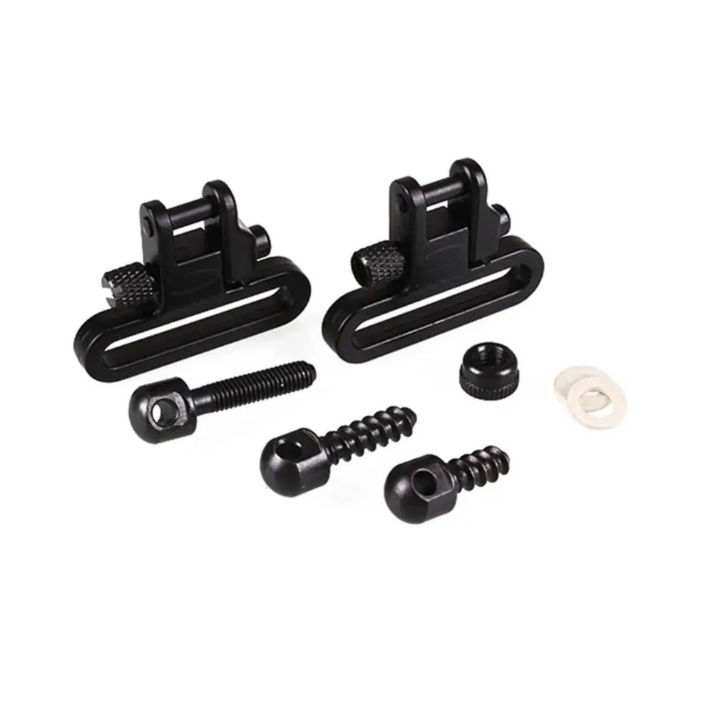MAGORUI Quick Detach 1.25" QD 300lb Rifle Sling Mounting Set Swivels & Screw Stud Base Kit Tool