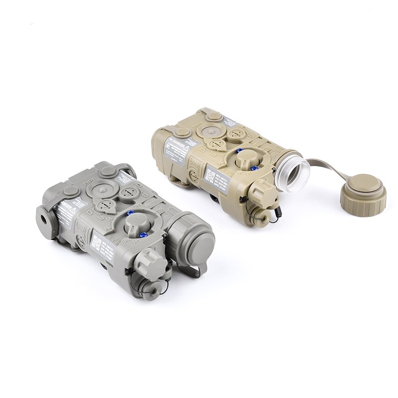 Airsoft Tactical NGAL Laser Dummy 16340 CR123A Battery Case No function Fit hunting 20mm Rail NGAL Battery Box Airsoft Weapon De