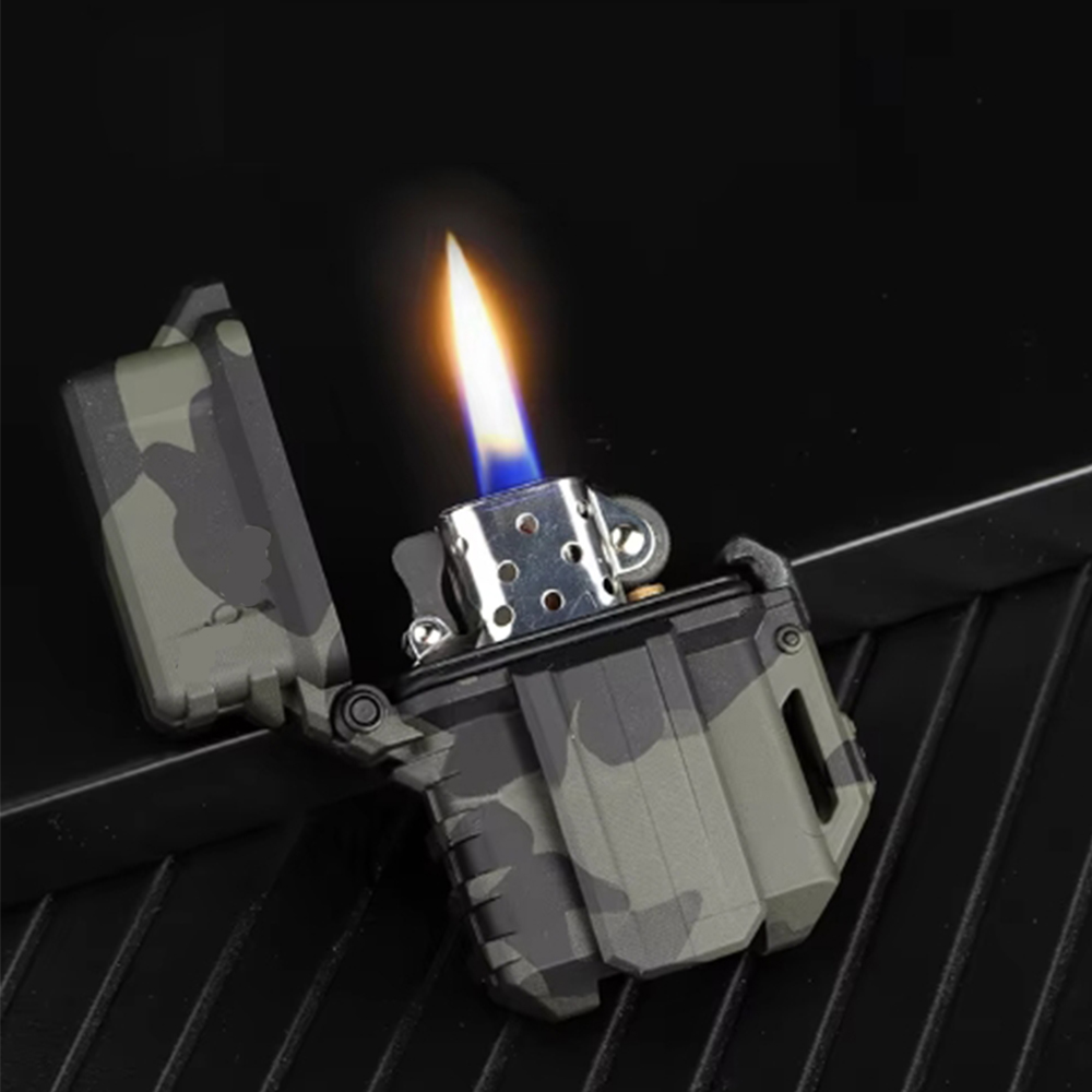 Tactical Lighter Storage Case, Universal Portable Lighter Storage Case,Tactical Hunting Accessories (No Liner)