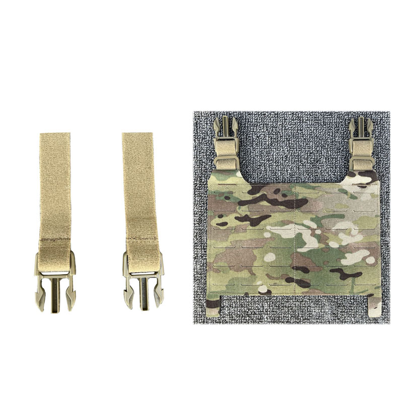 Tactical Vest FERRO Front Panel Connecting Buckle Extension Belt one Pair
