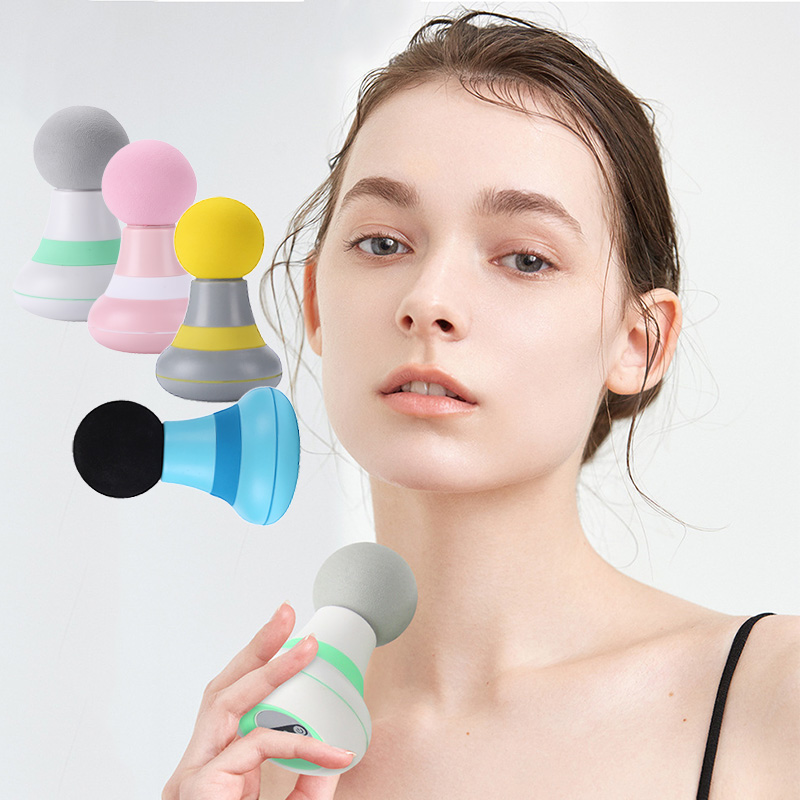 Portable Smart Body Muscle Ache Relief Neck Should Head Back Foot High Frequency Vibrating Fitness Mini Pocket Massage Gun Tool