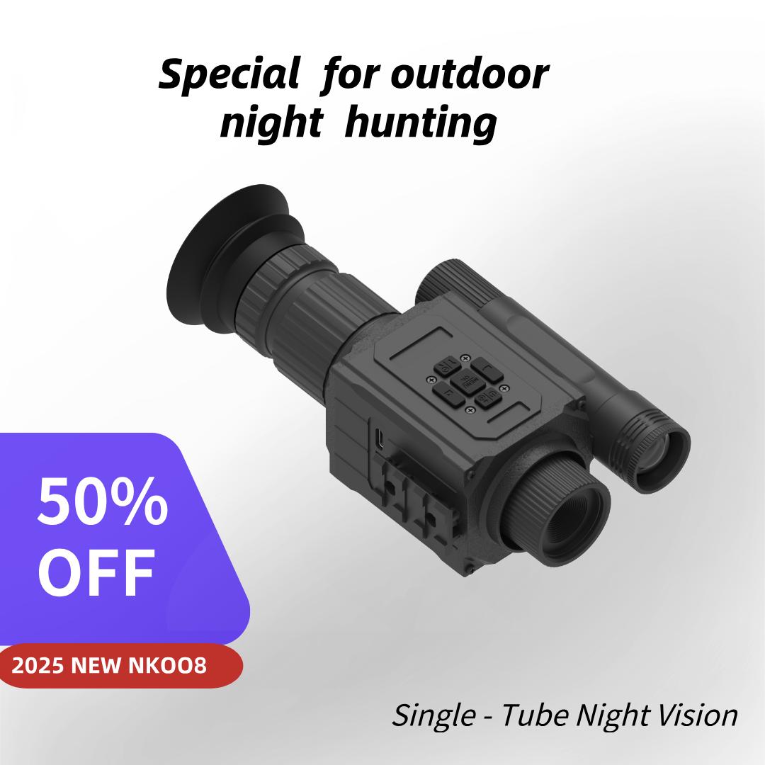 Megaorei NK008 Military Night Vision 2025: 5X Zoom, 850/940nm, 4 Lenses, HD, 20mm Rail​​ (126 chars)