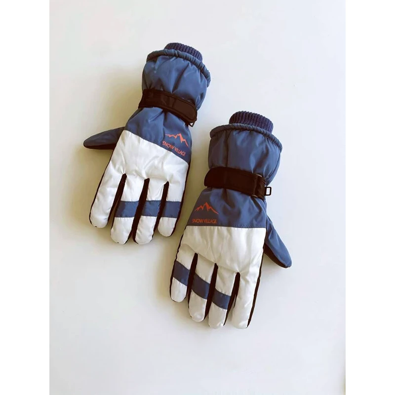 Men's Ski Gloves Thickened Warm Waterproof Windproof Touch Screen Available