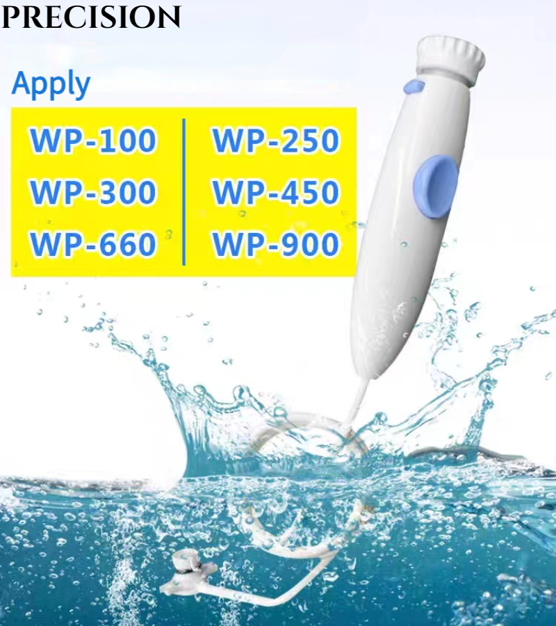Irrigator Water Floss Handle Accessories Water Pipe Glue Oral Irrigator Replacement Tube Hose Handle Waterpik WP-100/900 Etc