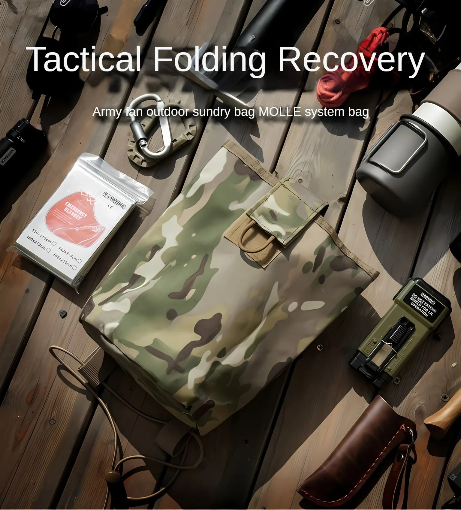 Dump Pouch Tactical Waist Belt Accessories Recycling Bag Combination Storage Bag