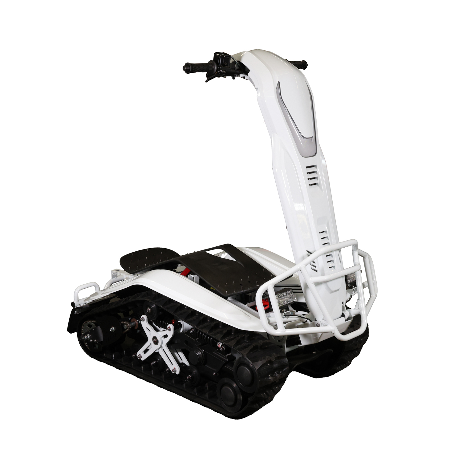 Revolutionary 72V Dual Track Snow Scooter For Snowy Adventures