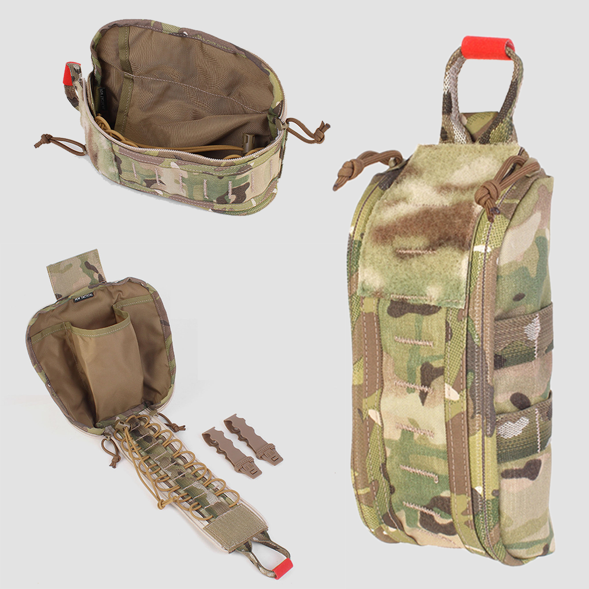 Tactical Medical Bag Multifunctional Portable First Aid Kit for Hiking Travel Emergency Treatment Case Survival Tools EDC Pouch