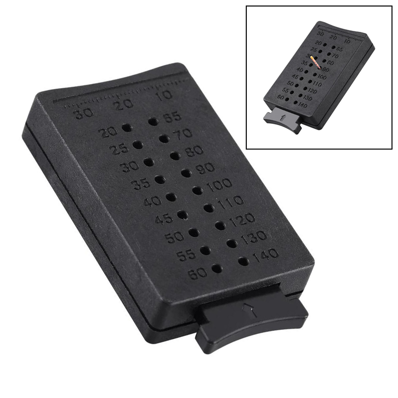 Dental Gutta Percha Cutter Measuring Ruler Endodontic Span Measure Scale Plastic Dental Gutta Percha Points Dental Tools