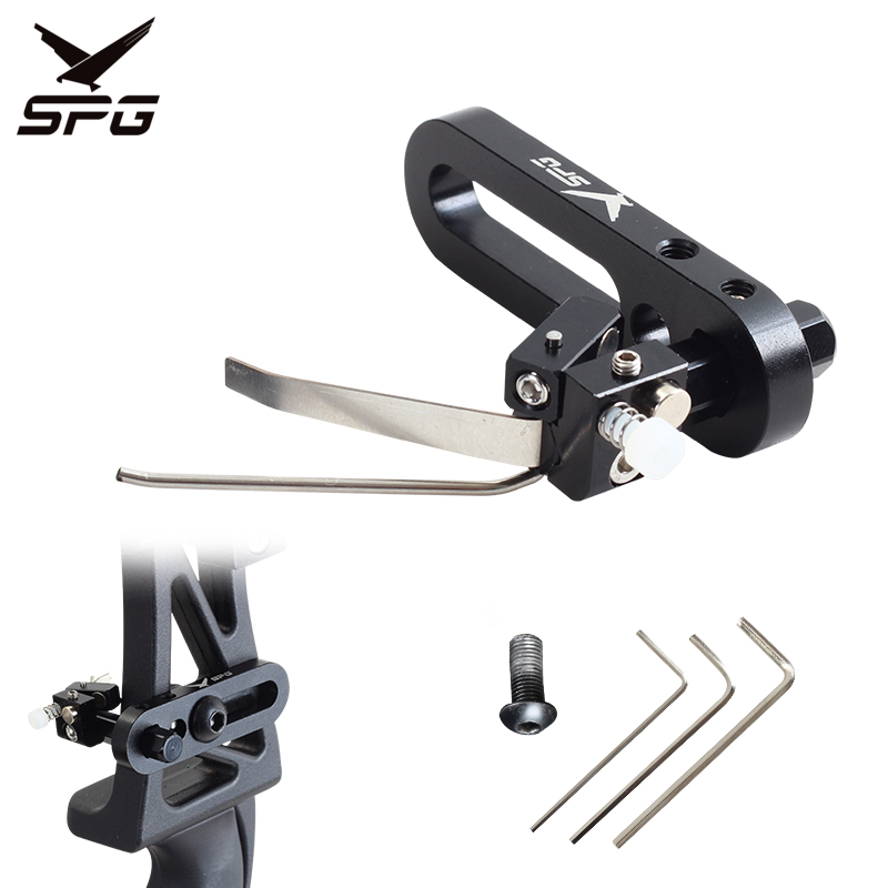 Arrow Rest Screw Magnetic Double Aluminium Alloy Cushion Plunger Archery Recurve Bow and Arrow Shooting Hunting Arrow Rest