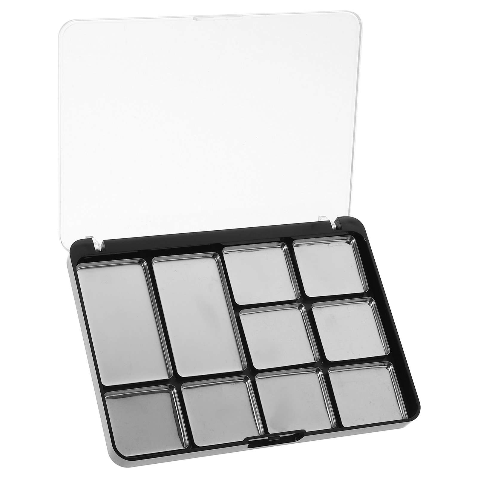 1 set Black 24 Grid Magnetic Eyeshadow Palette Empty Storage Case Diy Makeup Tray ganizer Portable Container Refillable