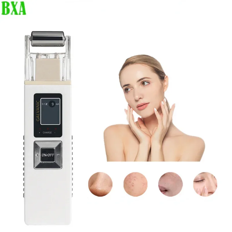 New Ion Facial Beauty Instrument Wireless Current Micro Current Massager Tightening Machine 2 Heads Anti-aging SPA Beauty