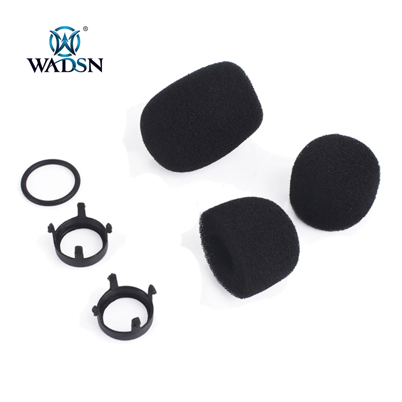 Tactical Headphone's Accessories MIC Sponges Replacement Parts For Series Headset Microphone Sponge Set WZ160