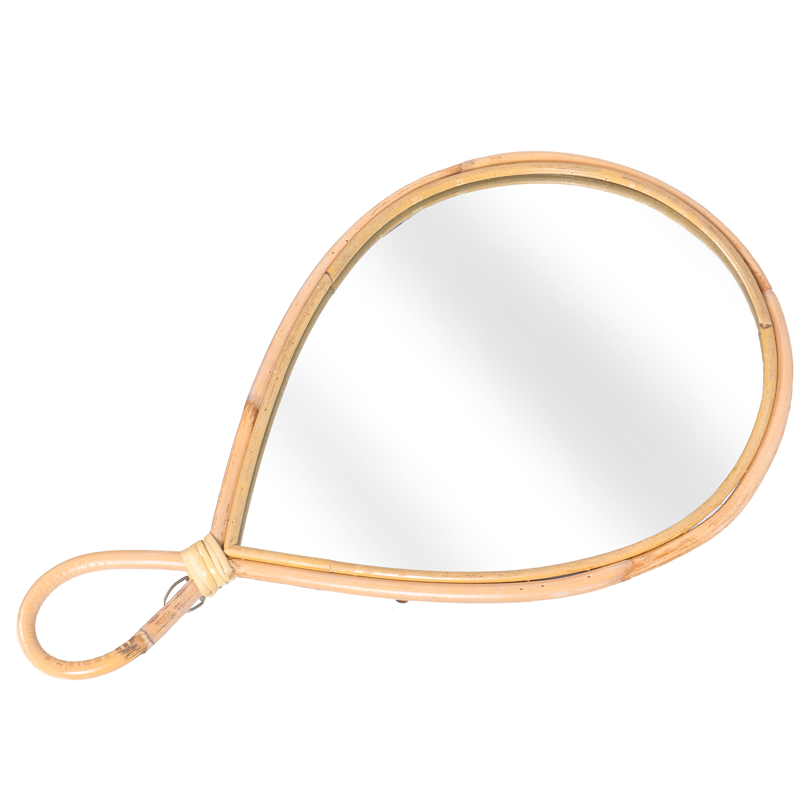 Decorative Mirror Theme Party Hanging Bathroom Gem Woven Wall for Mirrors Vanity Wooden Charming Attractive