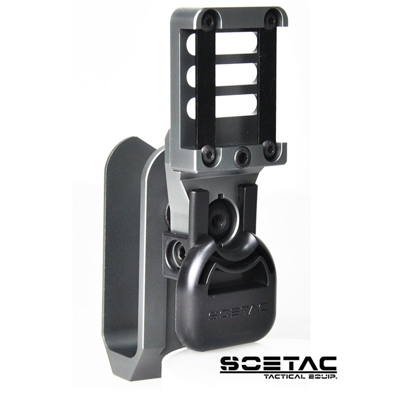 IPSC IDPA S-2 Aluminum Holster Insert Block Set For Glock 1911 STI Cz Pistol 4-Gun Holster Left Hand Set Professional Hunting