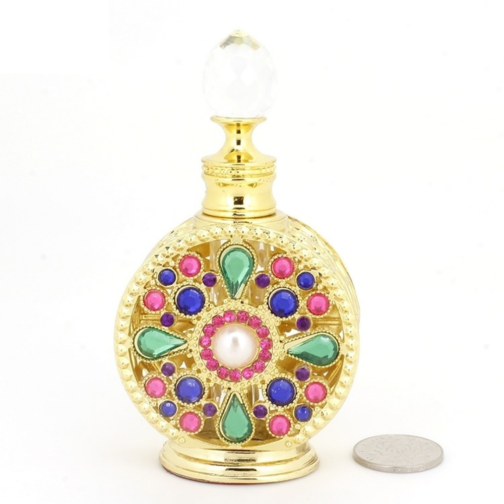 Cosmetic Container Dubai Arabic style Makeup sub-bottling Essence bottle Rhinestone  bottle Empty refillable bottles