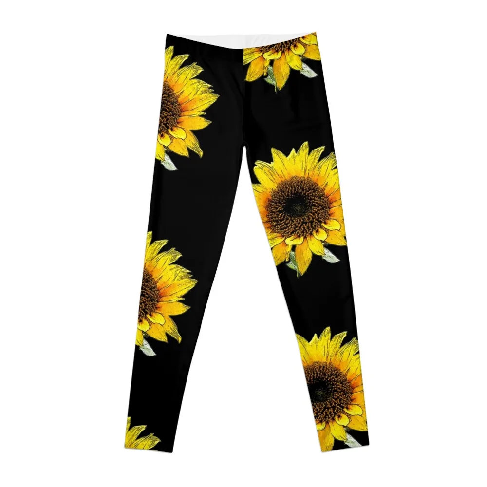 Sunflower Leggings gym womans sportswear woman gym 2025 Womens Leggings