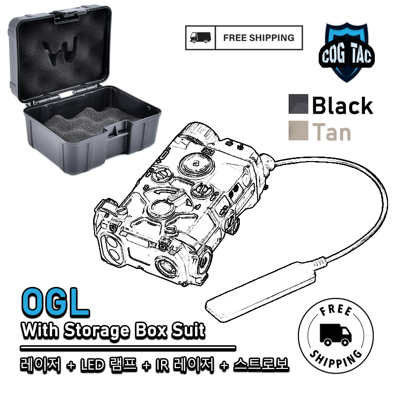 PEQ DBAL NGAL MAWL OGL Surefir M300 M600 LED Flashlight Outdoor Accessories AXON Dual Control Tail Switch With Storage Box Suit