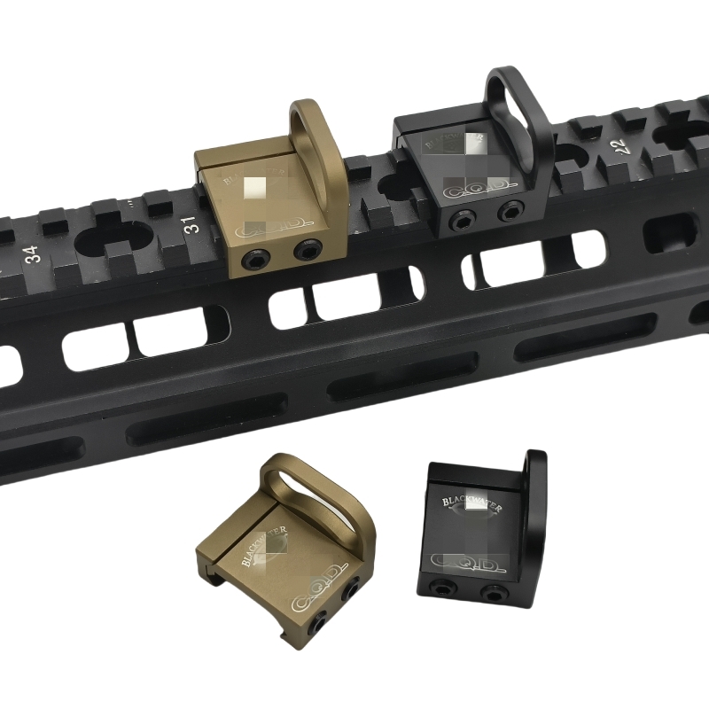 Tactical CQD Sling Mount Front QD Sling Mount Adapter Metal Aluminum Shoulder Strap Buckle