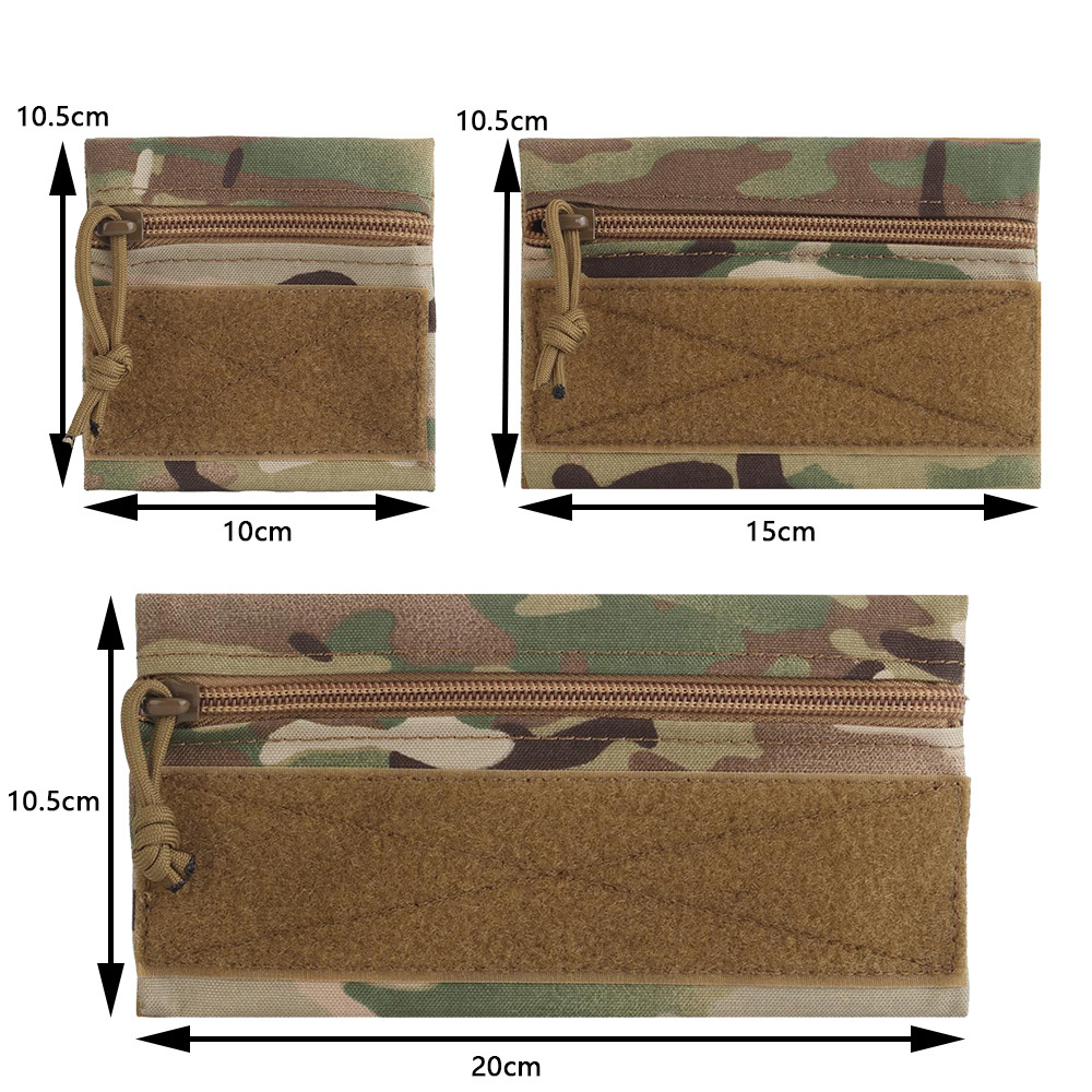 Tactical Admin Pouch Micro Candy Bag Small Portable Storage Backpack Organizer MK3 MK4 FCSK Vest Chest Rig Pocket Insert Nylon