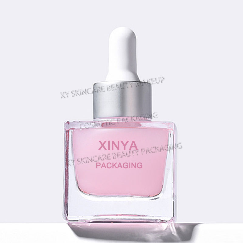 5pcs glass dropper bottles serum bottles cosmetics packaging and container refill essential oil bottles