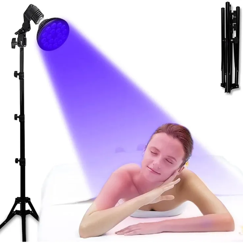 Body Skin 850nm 660nm 54w Blue Light Infrared Lamp Beauty Tool