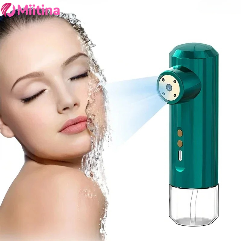 USB Portable Mini Nano Mist Sprayer Face Spray Facial Steamer Moisturizing Air Humidifier Red Light Beauty Instruments Skin Care