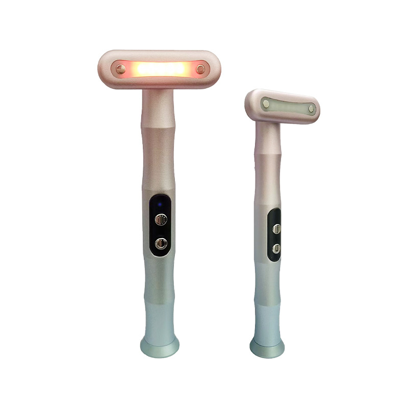 7 Led Light Eye Wand Hand Held Massager Facial Care Beauty Device Wand