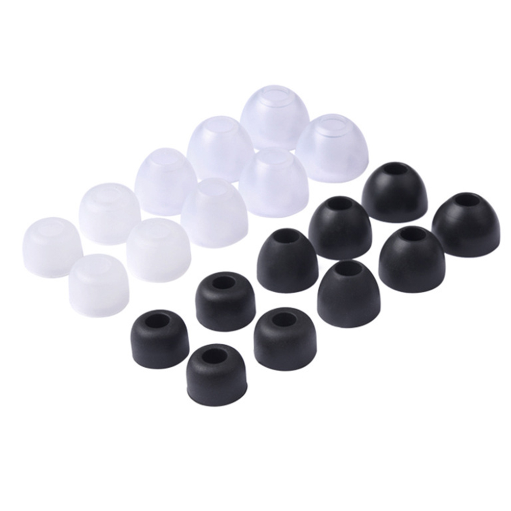 50pcs Earphone Silicone Caps for Wireless Earbuds 9mm 11mm Caliber Elastic Comfortable Replacement Earbuds Covers