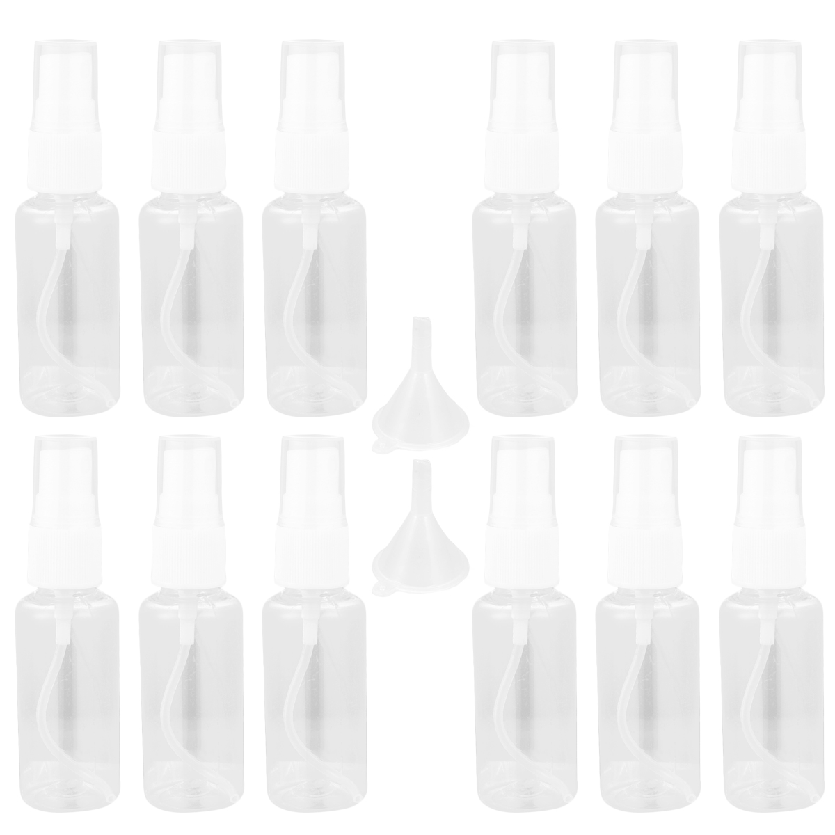 14 Pcs Holder Bottles Containers Containers Reusable Storage Spray Perfume Dispenser Compact PET