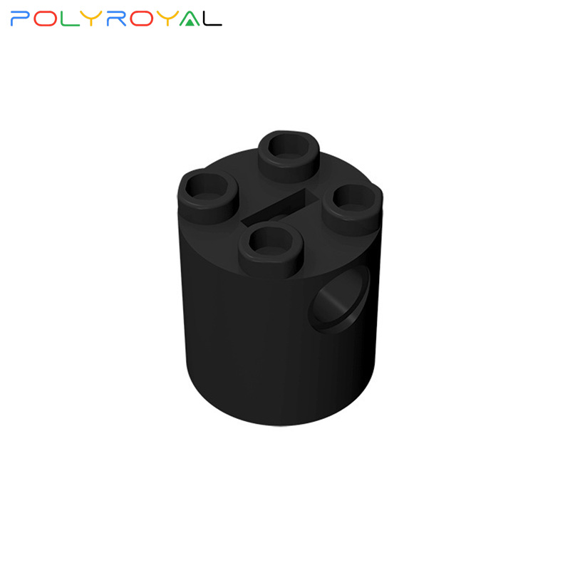 Building Blocks DIY Plates 2x2x2 Side hole cylindrical brick 10 PCS Creative Educational toy for children birthday gift 30361