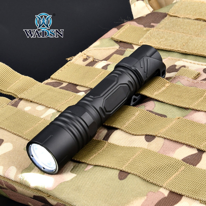 WADSN Full Size PLHV2  Tactical Flashlight Weapon Light For Fast Helment 1300LM Handheld Airsoft Accessories Hunting