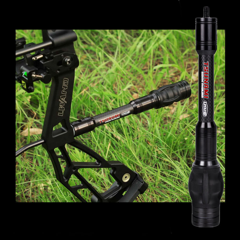 Bow Stabilizer for Archery Compound Bow with Weights and Damping System