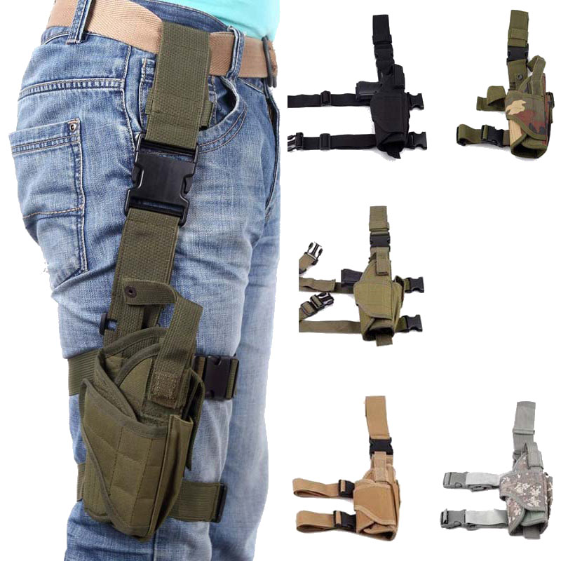 Tactical Tornado Leg Holster Glock Airsoft Pistol Gun Drop Leg Holster Pouch Adjustable Magic Strap Holster For Universal Gun