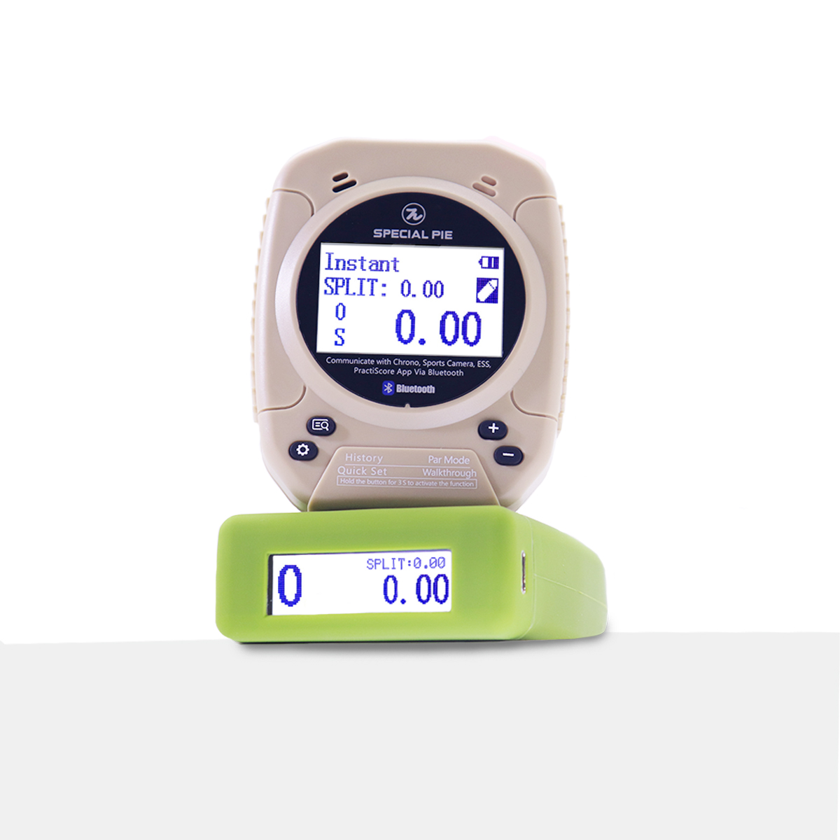 Special Pie IPSC IDPA official cooperation shot timer shooter applicable timer shot timers dual screen display data at a glance.