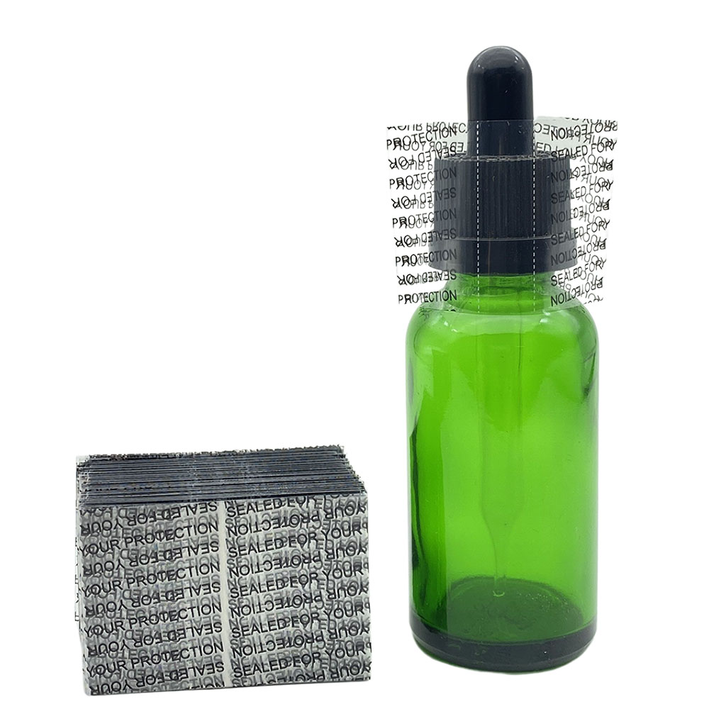 500Pcs 45x30mm Shrink Bands Blank Printed Heat Shrink Wrap Sealer for Bottle Cap Fits 3/4" to 1" Diameter