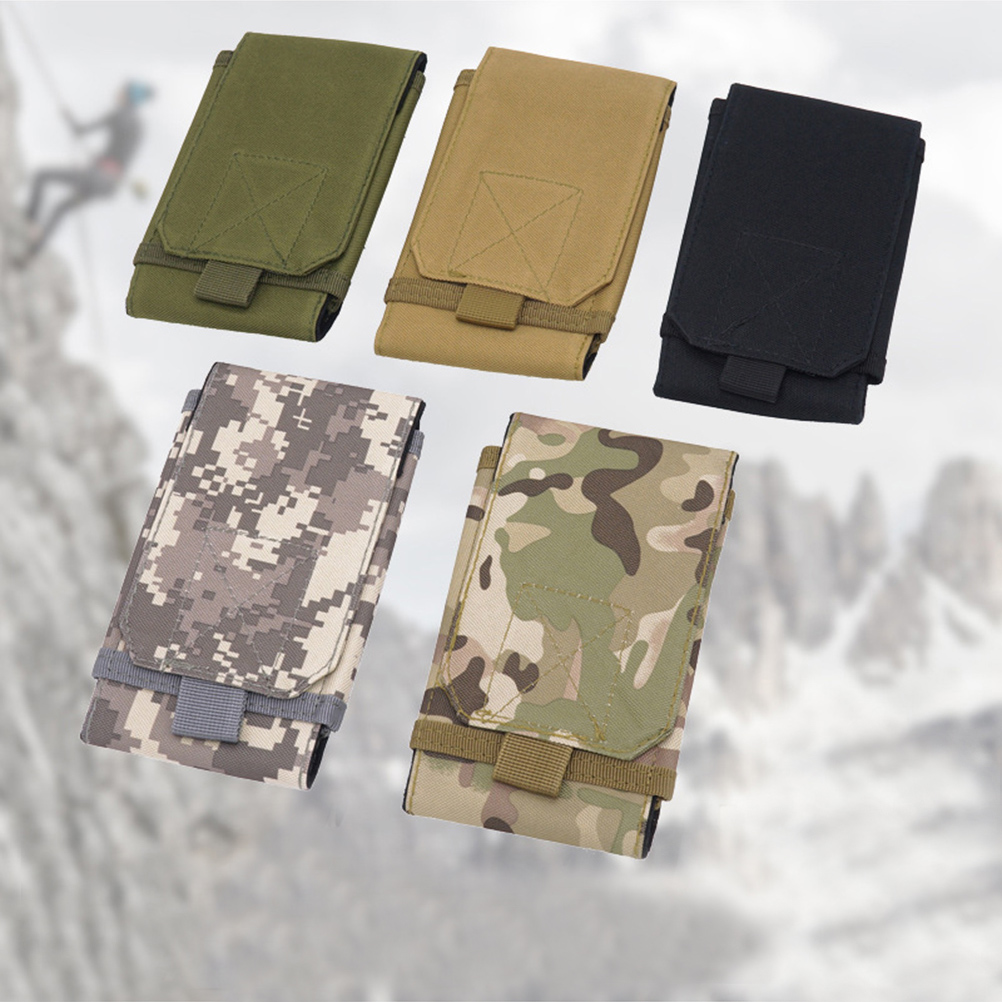 5 Inch Army Belt Outdoor Fanny Pack Phone Case Cases Water Proof Pouch Smartphone