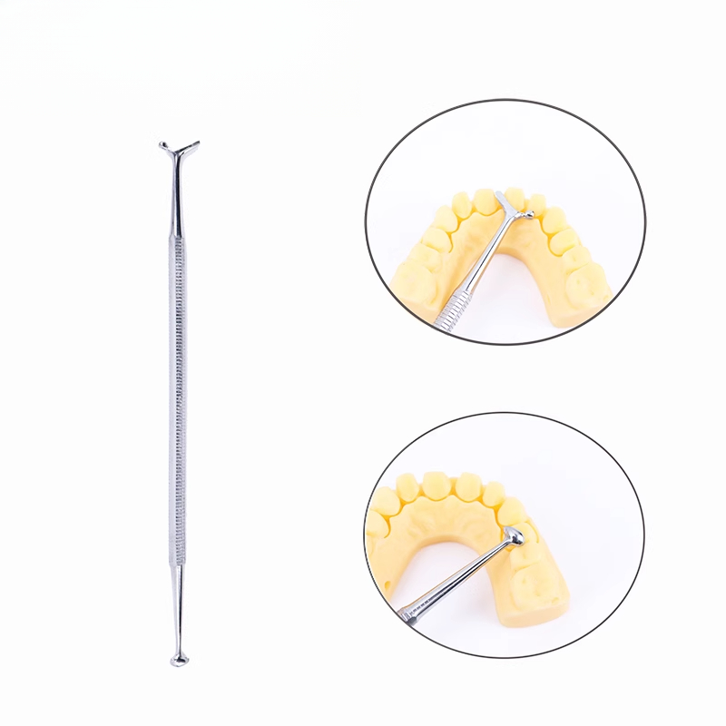 1PCS Dental Research Light Grinder Polishing Silver Mercury Resin Dressing Filling Stainless Steel Oral Instrument Dental Supply
