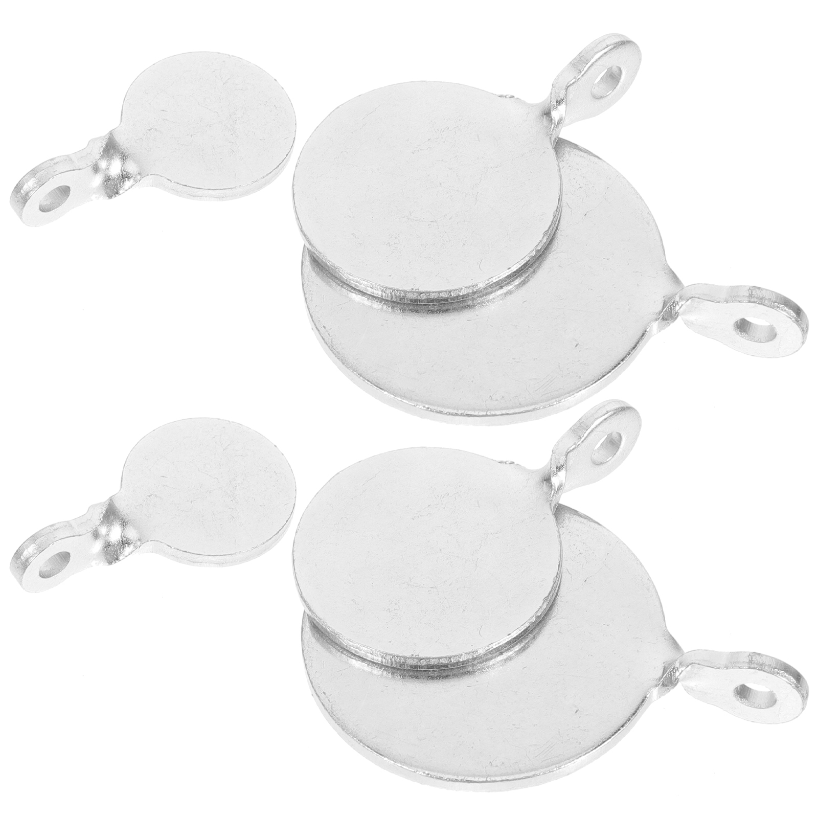 6 Pcs Stainless Steel Target Exercise Manganese Multi-purpose Hanging Targets Training