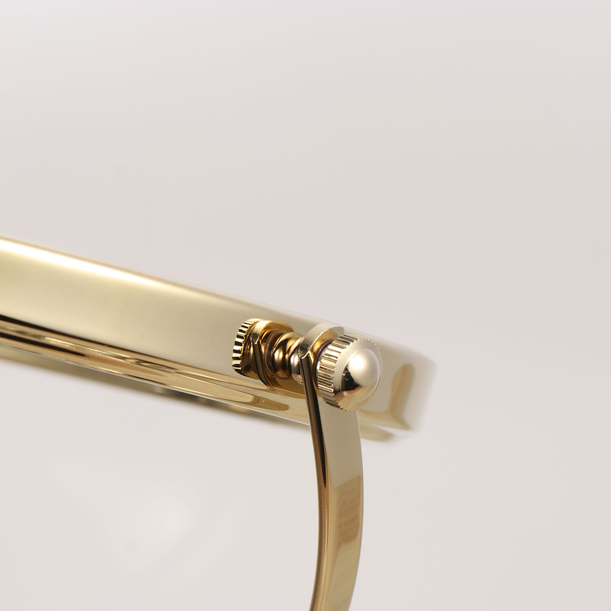 Makeup Mirror Double Side Magnification Table Vanity European Style Metal Frame Clear Glass Durable Women Travel