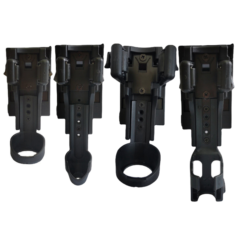 Tactical Flashlight Holster Baton Holder Spray Pouch 360 Degree Rotation Quick Release Flashlight Baton Case Cover Belt Holster