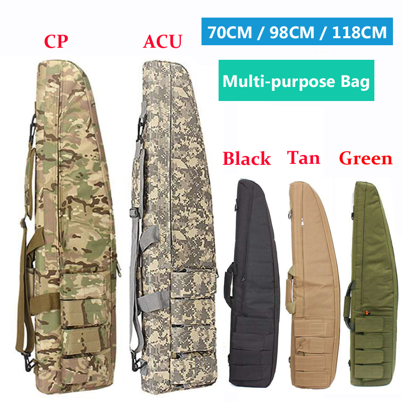 Molle Pouch Heavy Airsoft Accessories Gear 98CM/118CM Hunting Fishing Bag Hunting Airsoft Accessories Molle Case Backpack
