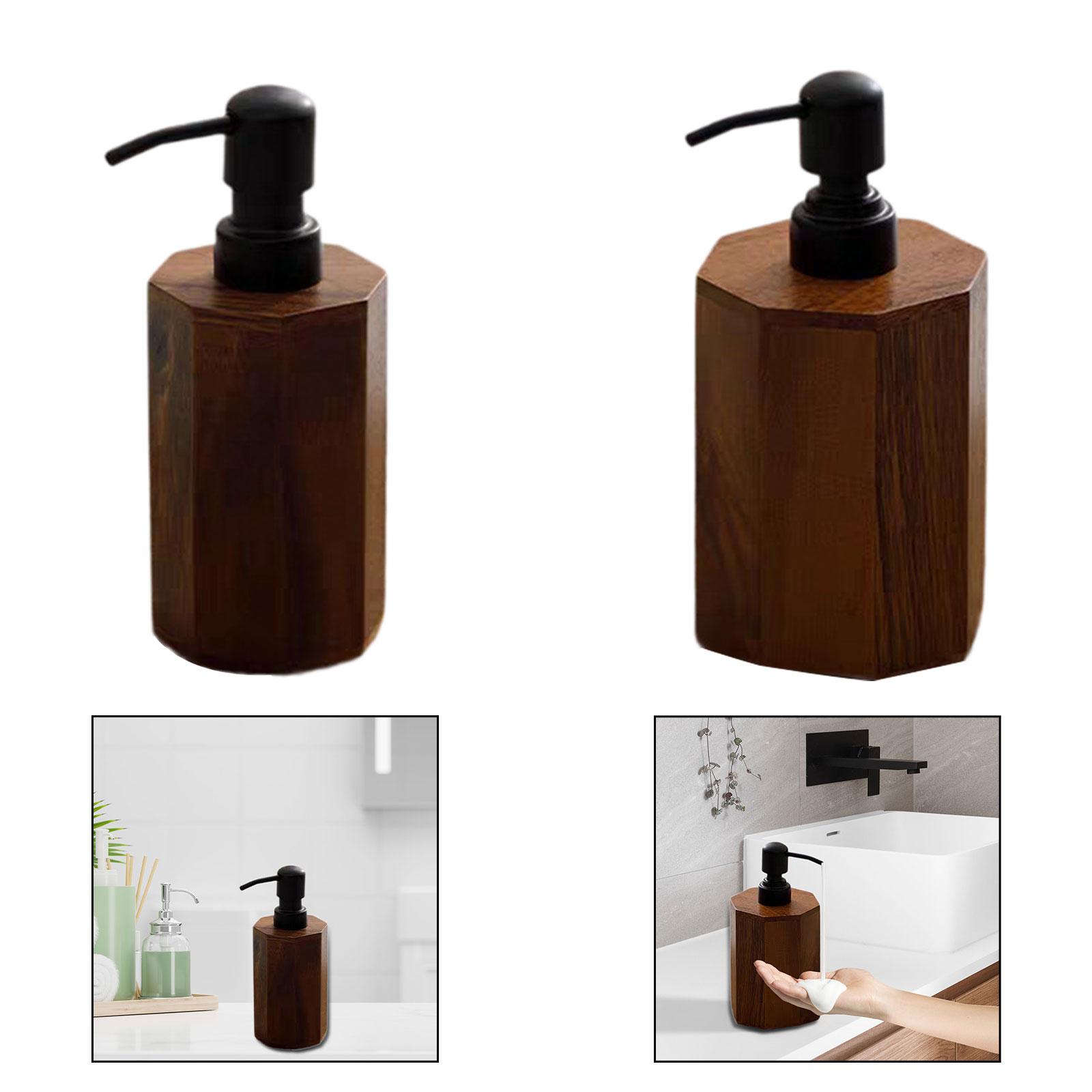 Soap Dispenser Empty Refillable Lotion Dispenser for Hotel Travel Countertop