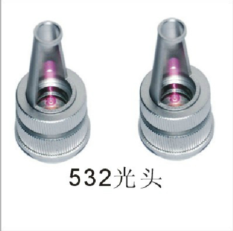532nm Yag Laser Handle Tip Head Lens filter for color tattoo removal accessory