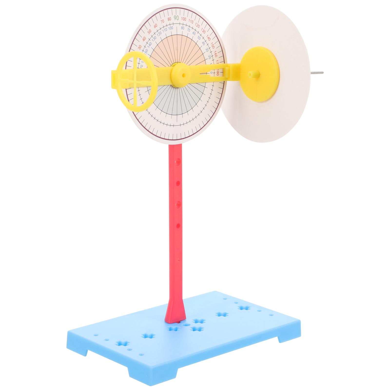 Sundial Assembly Toy Science Kit Educational Projects Plastic Material Study Experiment Tools Students Beginner