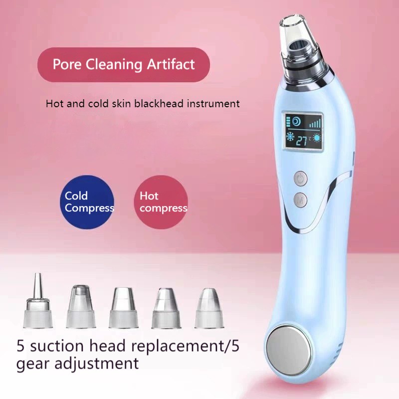 2025 New Design Black Head Cold & Hot Hammer for Facial Skin Cleaning Beauty Equipment