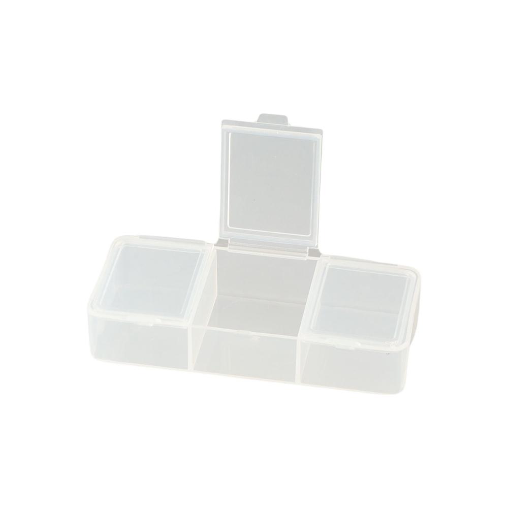 Durable Mini 3Grids Pill Case Plastic Drug Dispense Medicine Box Waterproof Portable Pill Storage Box Travel