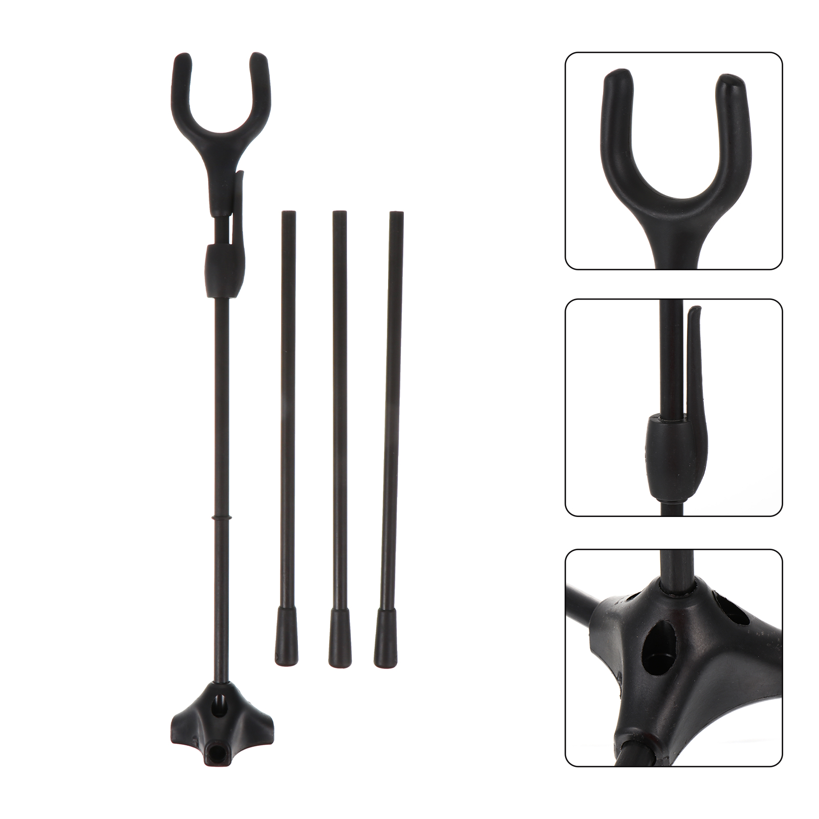 Childrens Bow Arrow Rack Foldable Tripod St Glass Fiber Bracket Stabilize Bow Protect Arrows Practical Use Hunting