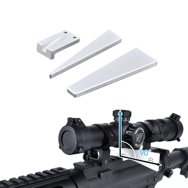 3Pcs Optic Leveler Combo Replacement Parts Spare Easy Installation Devices Stable Professional Scope Leveling Tool Mounted Tool