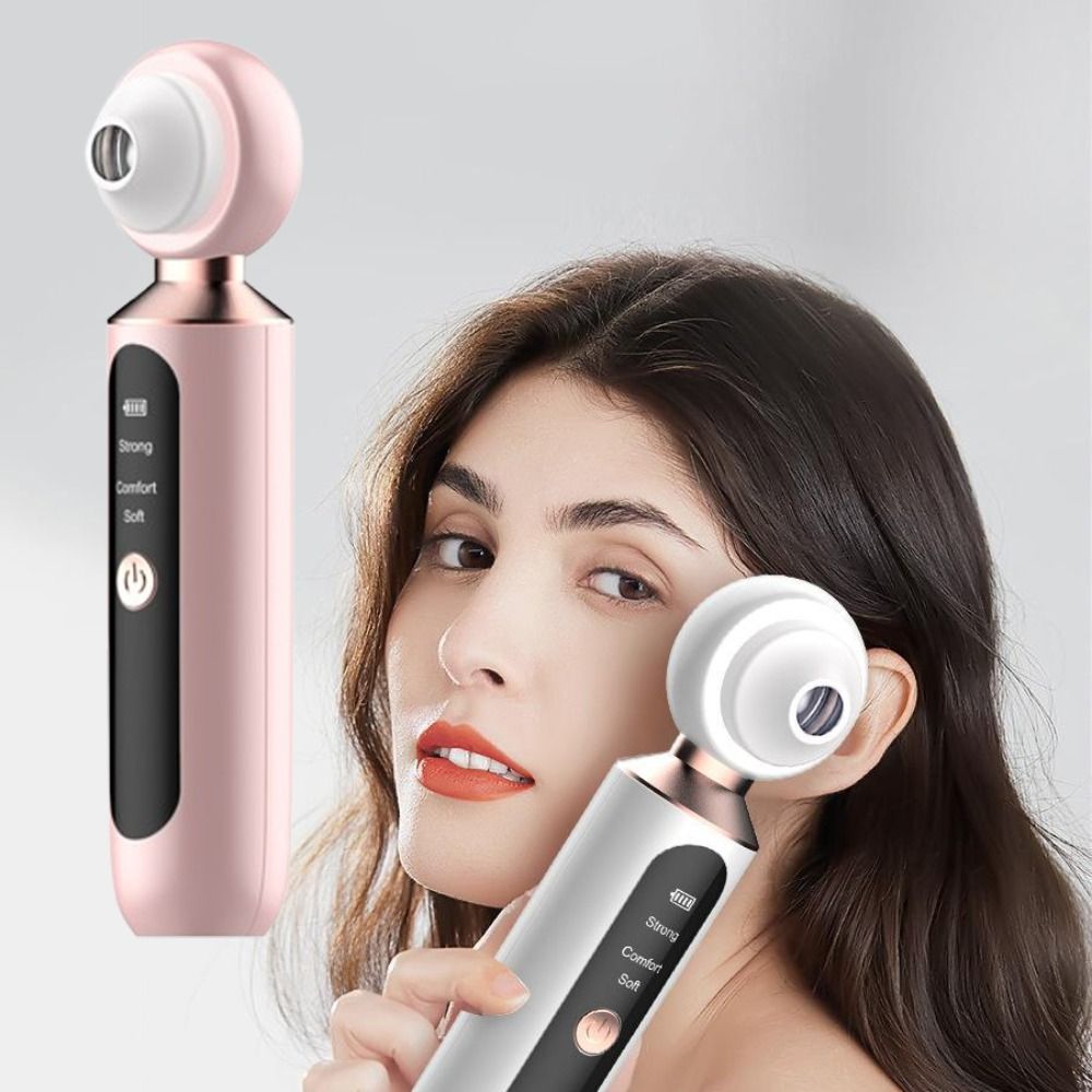 Visual Electric Blackhead Remover Pore Cleanser Magnifying Glass Facial Blackhead Removal Instrument LED Portable